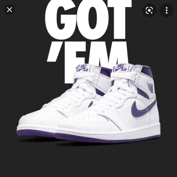 Air Jordan 1 Retro OG Court Purple Brand New